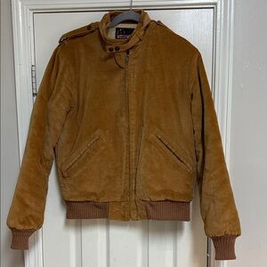 Westwind SportSwear Suede Leather Bomber Jacket.